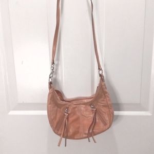 Fossil Smaller Crossover Light  Colored Tan Leather.